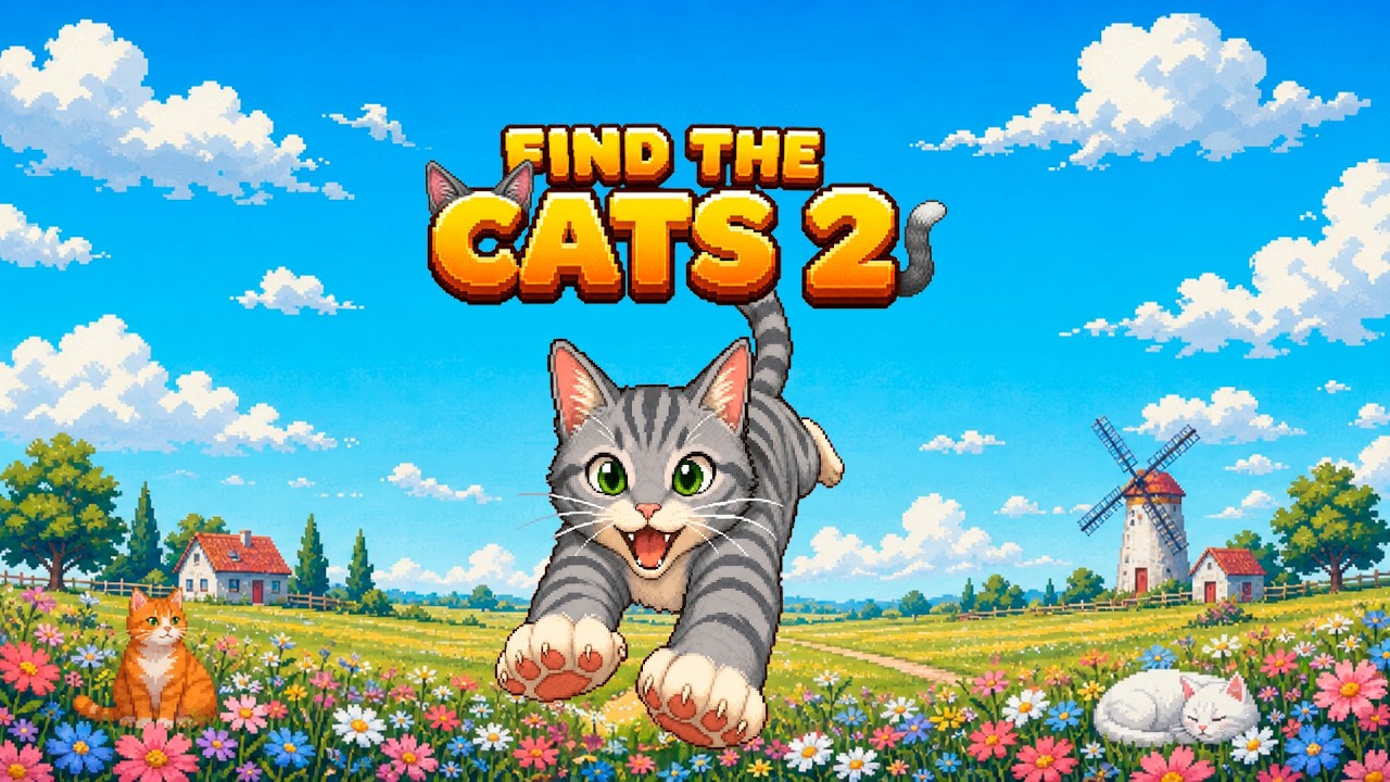 Find The Cats 2 ist ab sofort für XBOX und PC erhältlich: Das gemütliche Wimmelbild-Abenteuer bietet zum Start 2.000&nbsp;Gamerscore