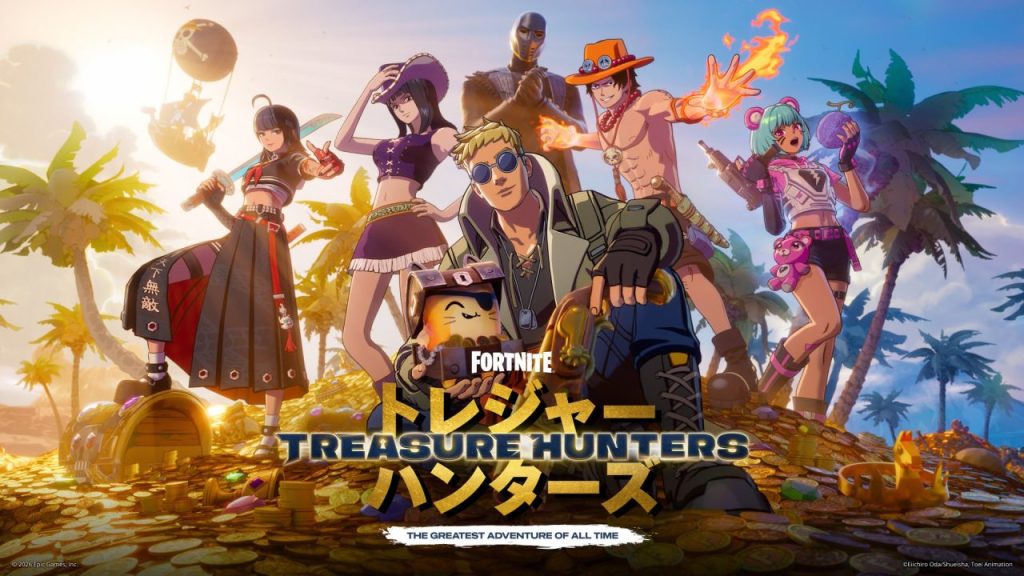 Fortnite x ONE PIECE startet am 1. November mit Treasure Hunters und zahlreichen Anime-Charakteren