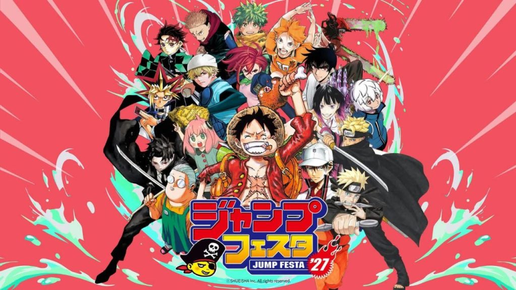 Jump Festa 2027 enthüllt Bühnenprogramm mit One Piece, Demon Slayer, Naruto und weiteren Anime-Highlights