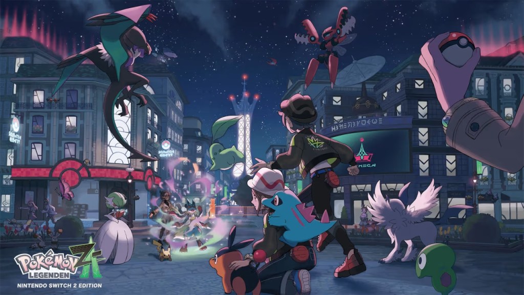 Pokémon-Legenden: Z-A erhält neues Nintendo Switch 2 Bundle mit&nbsp;Mega-Dimension
